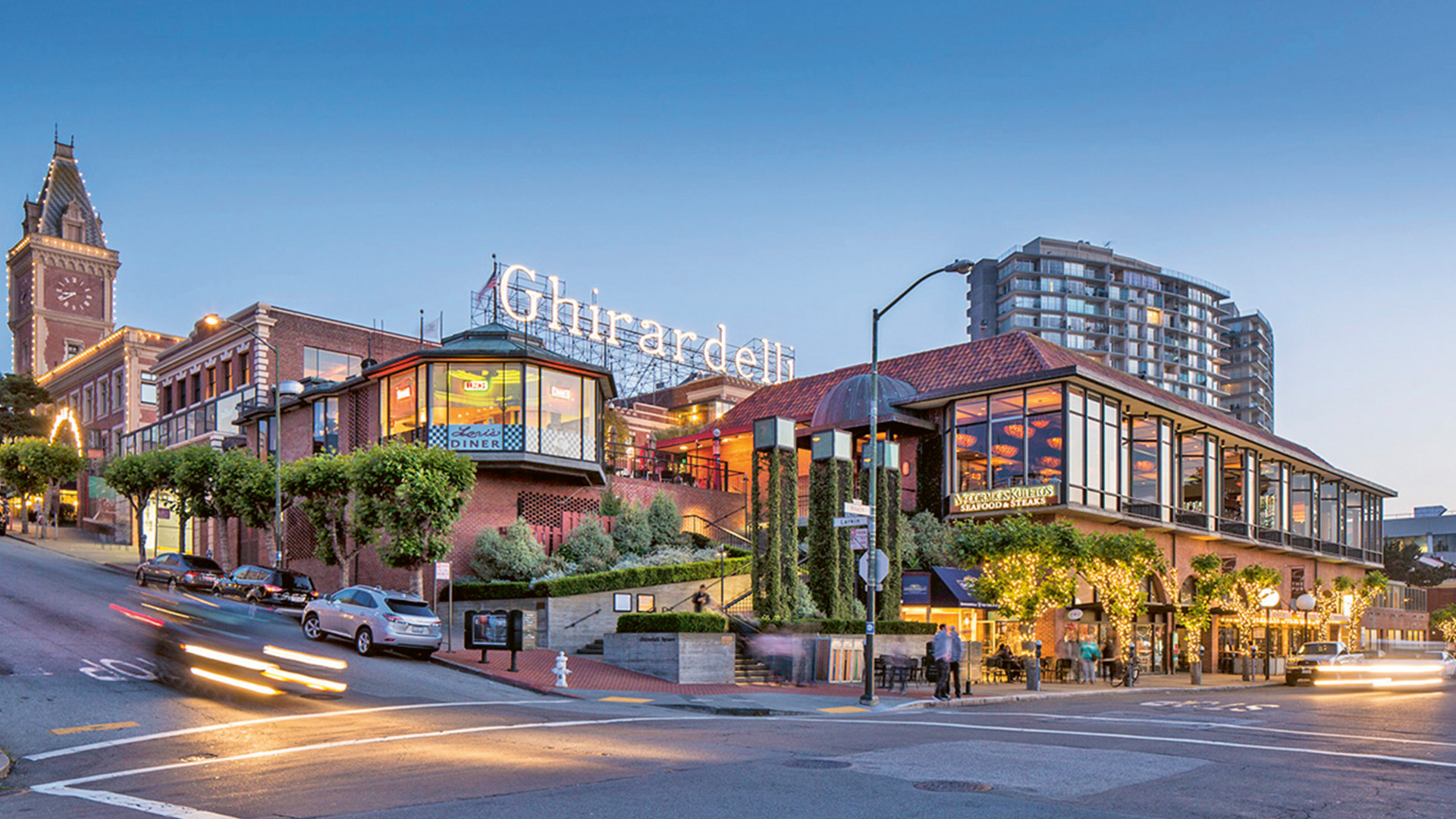 The Ghirardelli Chocolate Company in San Francisco (Photo)