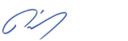 Signature Dr Dieter Weisskopf (Photo)