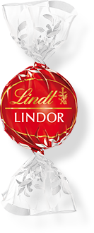 A red LINDOR truffle (Photo)