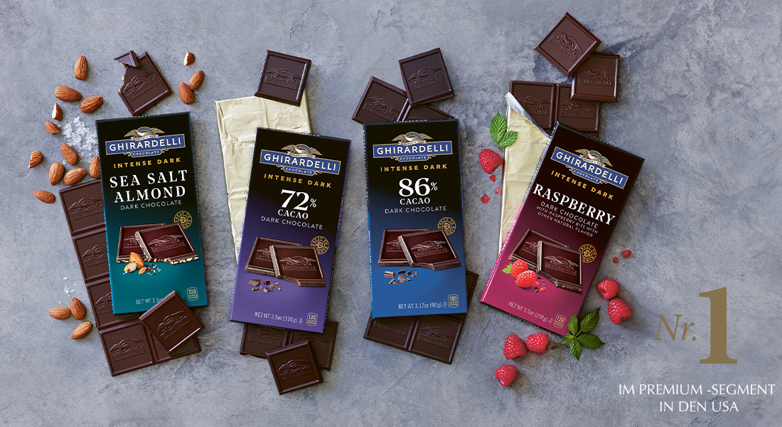 Lindt Ghirardelli Chocolate Produktfoto (Foto)